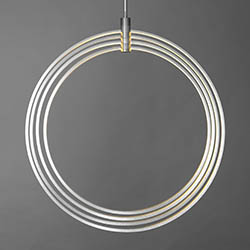 Concentric 27" LED Pendant