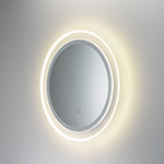 31.5" Round LED Mirror