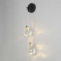 Pebble 2-Light Wall Sconce