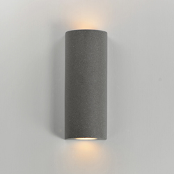 Pilar 2-Light LED Outdoor Wall Sconce - Cylinder