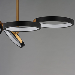 Hoopla 4-Light LED Pendant