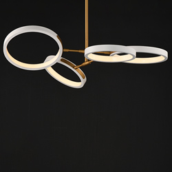 Hoopla 4-Light LED Pendant