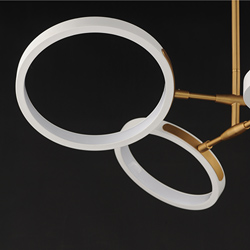 Hoopla 4-Light LED Pendant