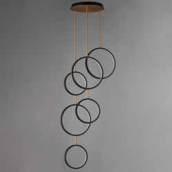 Hoopla 6-Light LED Pendant