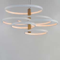 Hoopla 6-Light LED Pendant