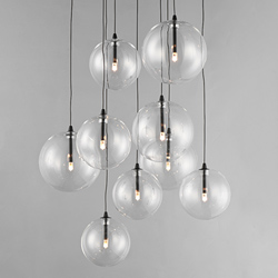 Global 9-Light LED Chandelier