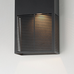 Grate 18" LED Outdoor Wall Sconce