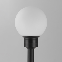 Alumilux: Landscape Globe Light W/ 24" Pole