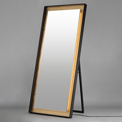 Floating 30" x 67" LED Free Standing Mirror